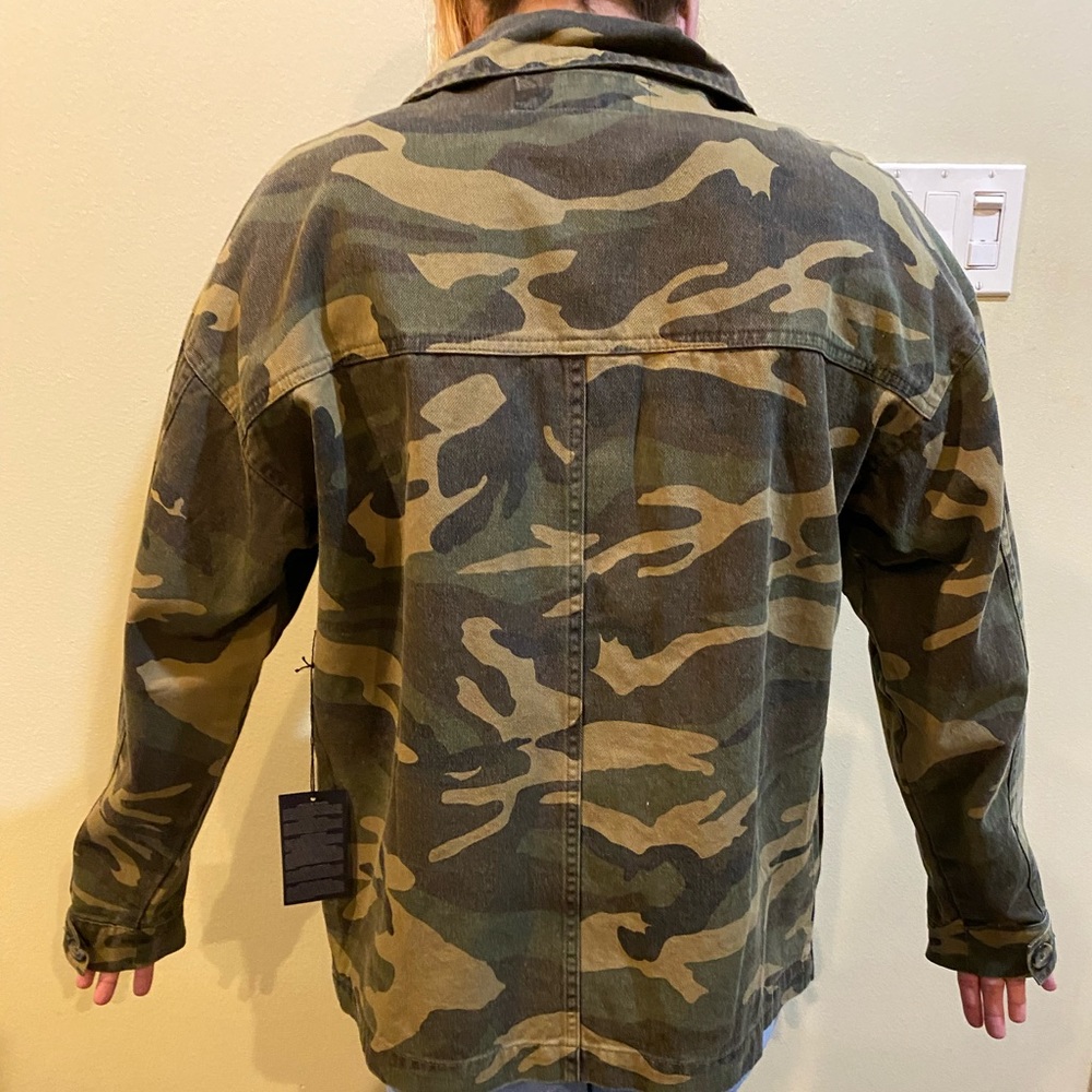 Oversized camo jacket - Picture 2 of 2